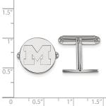 Michigan Wolverines Sterling Silver Cufflinks