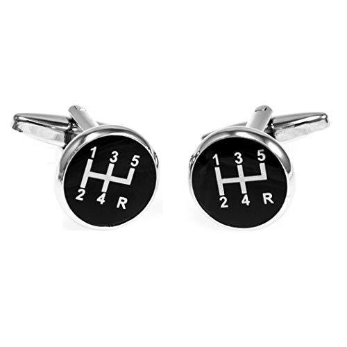 Speed Gear Shift Cufflinks with Gift Box