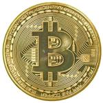 Bitcoin Gold Cufflinks with Presentation Box