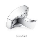 Silver Honey Bear Men's Cufflinks with Watch Movement