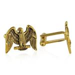 Patriotic Silver Eagle Cufflinks in Presentation Box