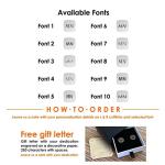 Personalized Silver 925 Initial Cufflinks for Men
