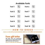 Personalized Engraved Silver Cufflinks for Men