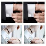 Loyallook Alphabet R Cufflinks Set for Men