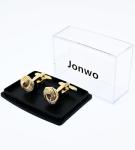 Men's Silver Twist Knot Cufflinks in Gift Case