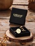 Classic Silver Initial Cufflinks with Gift Box