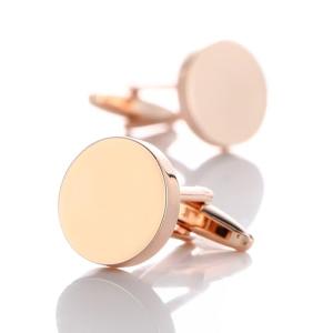 Classic Silver Cufflinks Set for Men