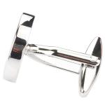 Dannyshi Classic Silver Initial Cufflinks A-Z
