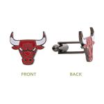 Chicago Bulls Cactus Silver Cufflinks for Fans