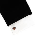 New York Knicks NBA Team Logo Silver Cufflinks