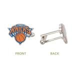 New York Knicks NBA Team Logo Silver Cufflinks