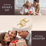 Sterling Silver T-Bar Cufflinks for Men