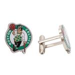 Boston Celtics Silver Cufflinks for NBA Fans