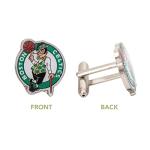 Boston Celtics Silver Cufflinks for NBA Fans
