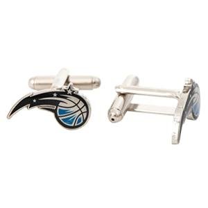 Orlando Magic Silver Cufflinks for Basketball Fans