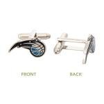 Orlando Magic Silver Cufflinks for Basketball Fans
