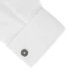 Sports Theme Silver Cufflinks for Men