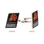 Phoenix Suns Silver Cufflinks - NBA Team Logo