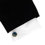 Golden State Warriors Silver Cactus Cufflinks
