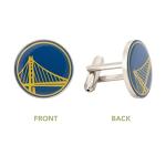 Golden State Warriors Silver Cactus Cufflinks
