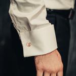 Vintage Sterling Silver World Map Cufflinks