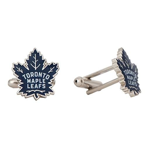 Toronto Maple Leafs Silver Cufflinks for Fans