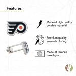 Philadelphia Flyers Silver Cufflinks - NHL Team Logo