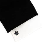 Toronto Maple Leafs Silver Cufflinks for Fans