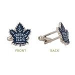 Toronto Maple Leafs Silver Cufflinks for Fans