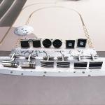 SonnyX 12 Pairs Silver and Black Cufflinks