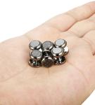 Loyallook 8-Piece Silver Cufflinks and Studs Set