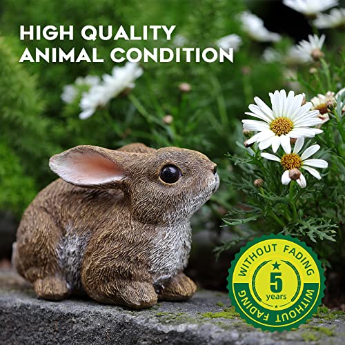Bunny Decor Yard Set - Outdoor Garden Statues