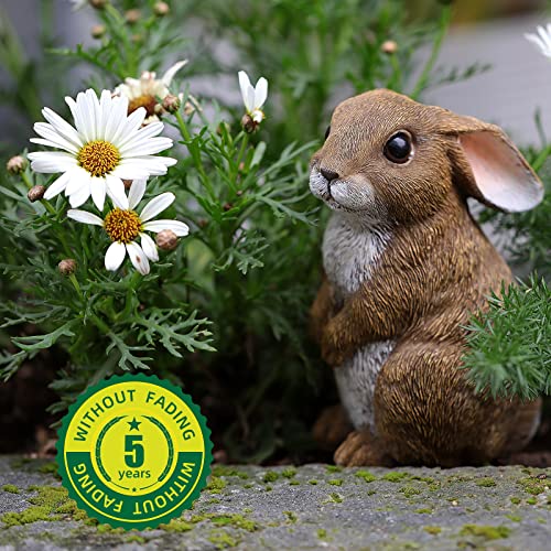 Bunny Decor Yard Set - Outdoor Garden Statues