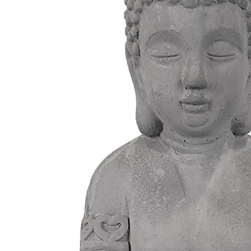 KANTE Buddha Statue: Indoor/Outdoor Tabletop Décor