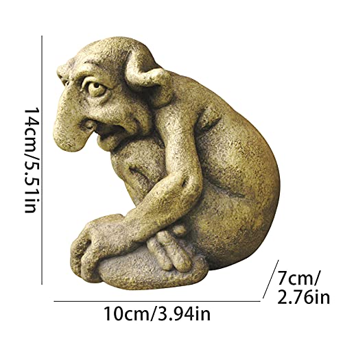 Gothic Troll and Gargoyle Statues for Home Garden