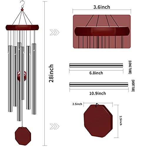 Elegant Personalized Memorial Wind Chimes for Outdoor Spaces