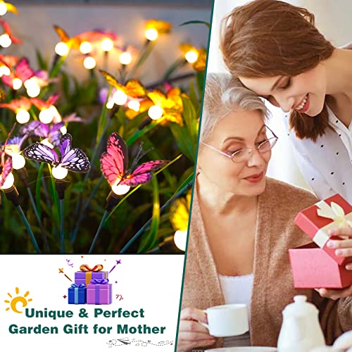 Solar Butterfly Garden Lights - Swing in the Wind