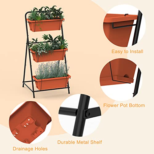 3 Tier Vertical Raised Garden Bed
