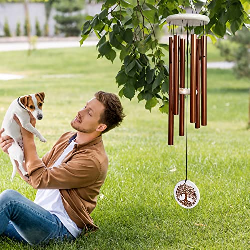Tree of Life Outdoor Wind Chimes - Serene Garden Decor