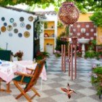 Wind Chimes for Outside 38" Hummingbird Solar Wind Chimes Gifts for Mom Hanging Solar Lantern, Garden Decor Wind Chime for Patio Yard, Christmas Windchimes Outdoors Gifts for Women Mom Grandma