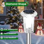 10 Pack Solar Stake Lights for Garden Pathways