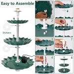 AISITIN 3-Tier Solar Bird Bath Fountain