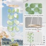 Boho Shell Wind Chimes for Garden Decor