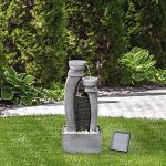Solar-Powered 3-Tier Garden Water Fountain