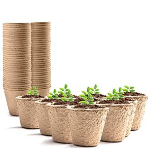 96 Pack Eco-Friendly Biodegradable Seedling Pots