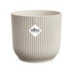 Elho Vibes Fold Round Flower Pot – White