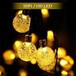 100 LED Solar Globe String Lights - 59ft