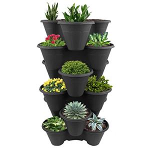 Stackable Strawberry Planter - 6-Tier Vertical Garden