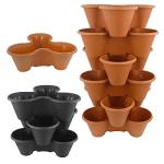 Stackable Strawberry Planter - 6-Tier Vertical Garden