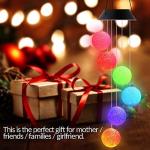 Solar LED Wind Chime Light for Garden Decor